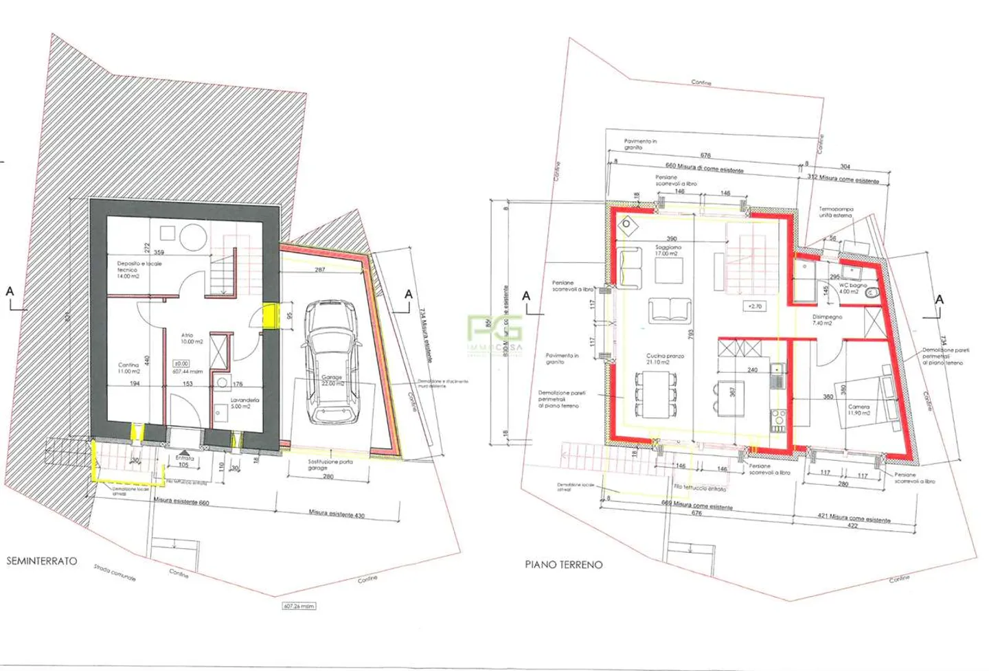 Building land with approved project in Prugiasco - Photo 2 of 5