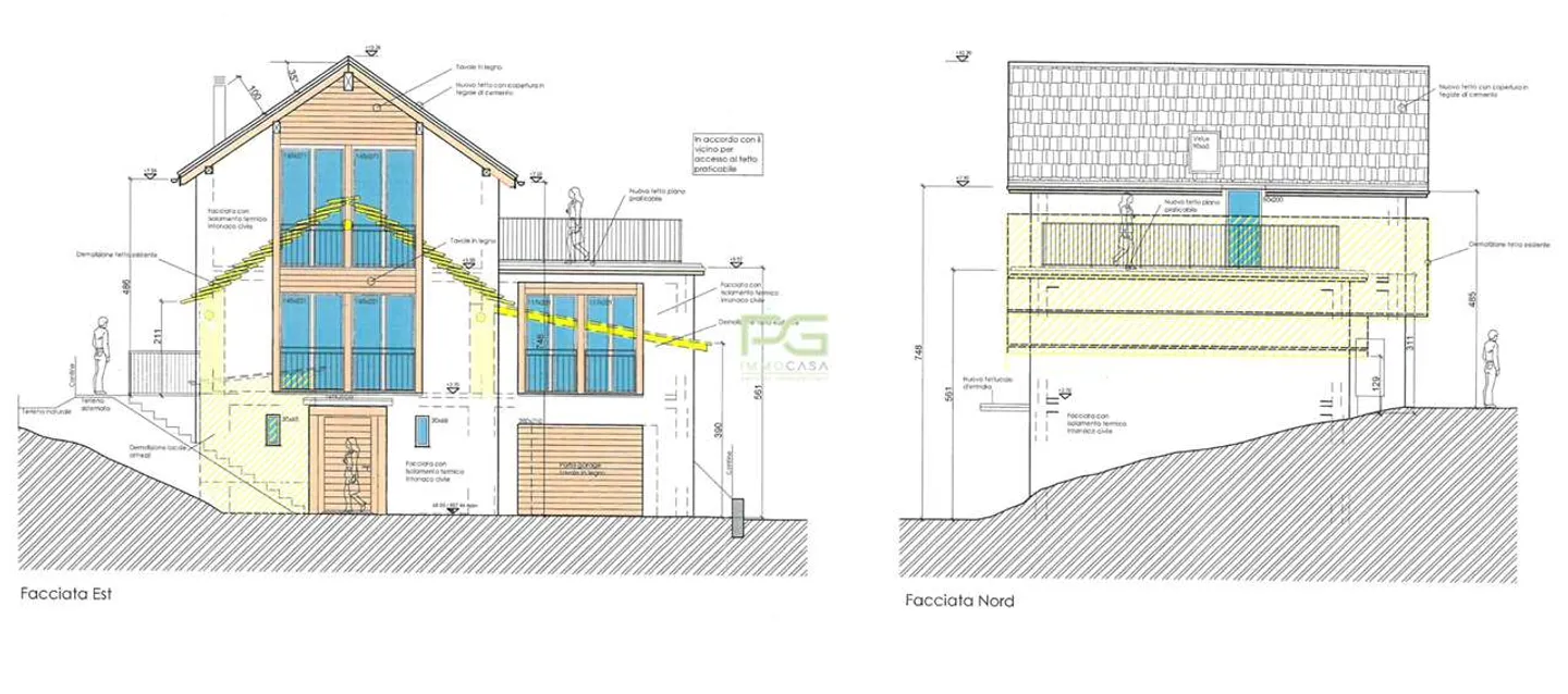 Building land with approved project in Prugiasco - Photo 4 of 5