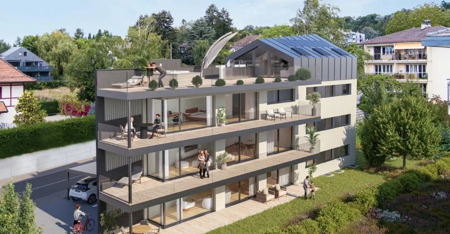 Duplex di eccezione con 4,5 stanze e vista panoramica in vendita su piano - Foto 4 di 4