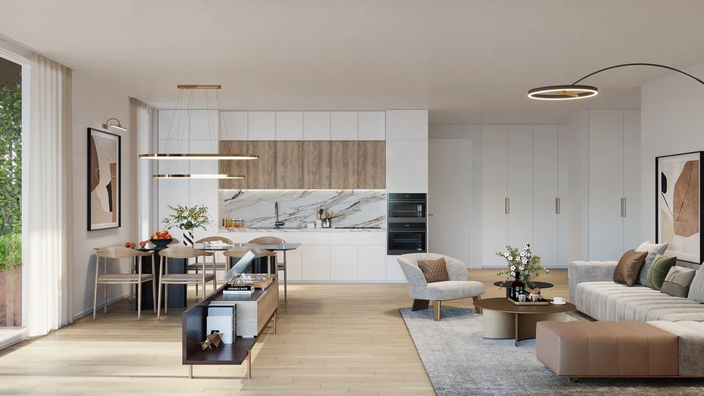 Schönes 3,5-Zimmer-Apartment im 2. und letzten Stock - Foto 3 von 10