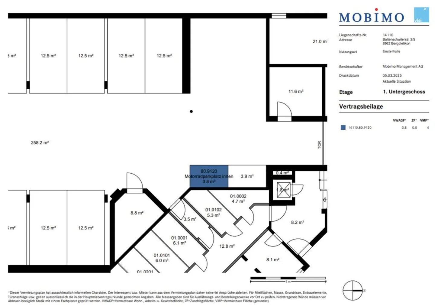 Location de parking pour motos - Photo 2 sur 2