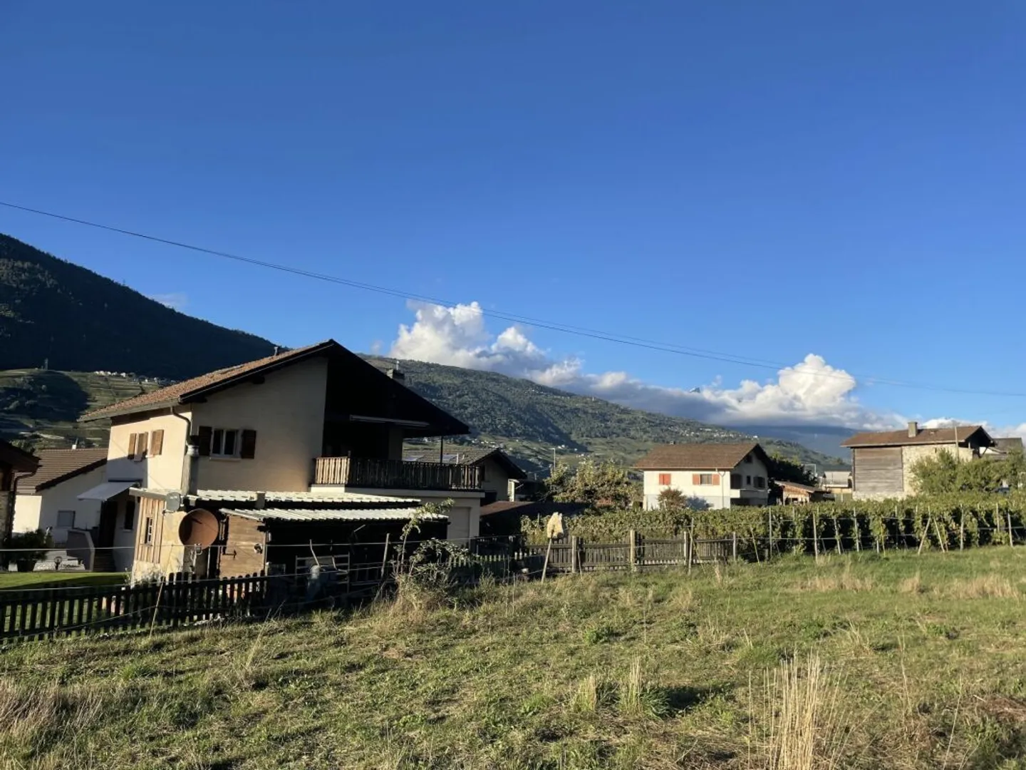A Grône (7 min Sion), Piano terra attraversante 3,5 stanze - Foto 8 di 14