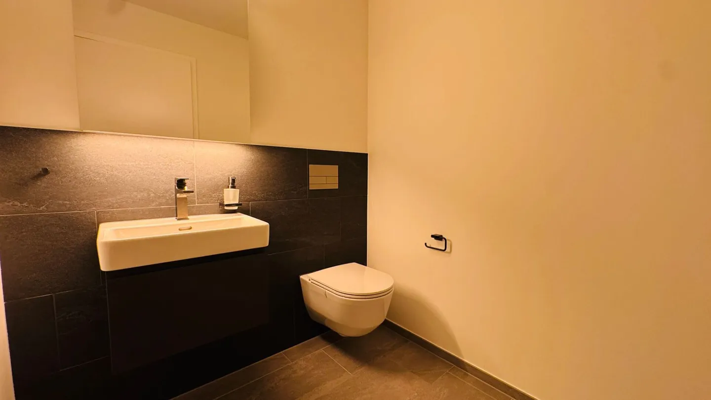 Appartamento al piano terra di 3,5 stanze, di nuova costruzione, in standard di proprietà con ingresso privato, torre di lavaggio privata e WC separato - Foto 8 di 12