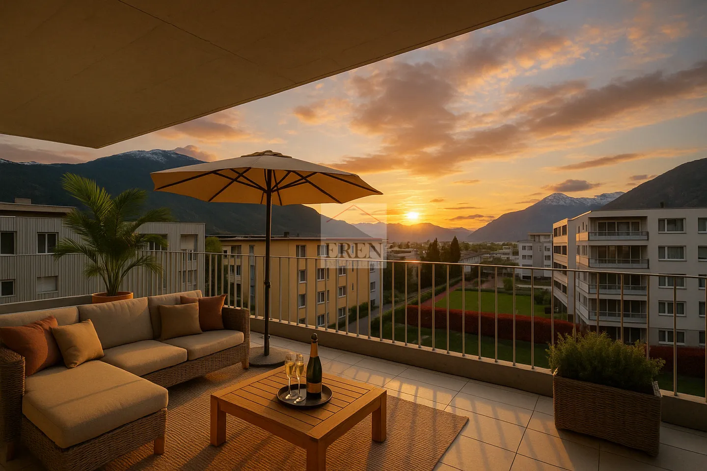 Palladio Residence in Conthey: High-end new apartments from studio to penthouse - Photo 15 of 27