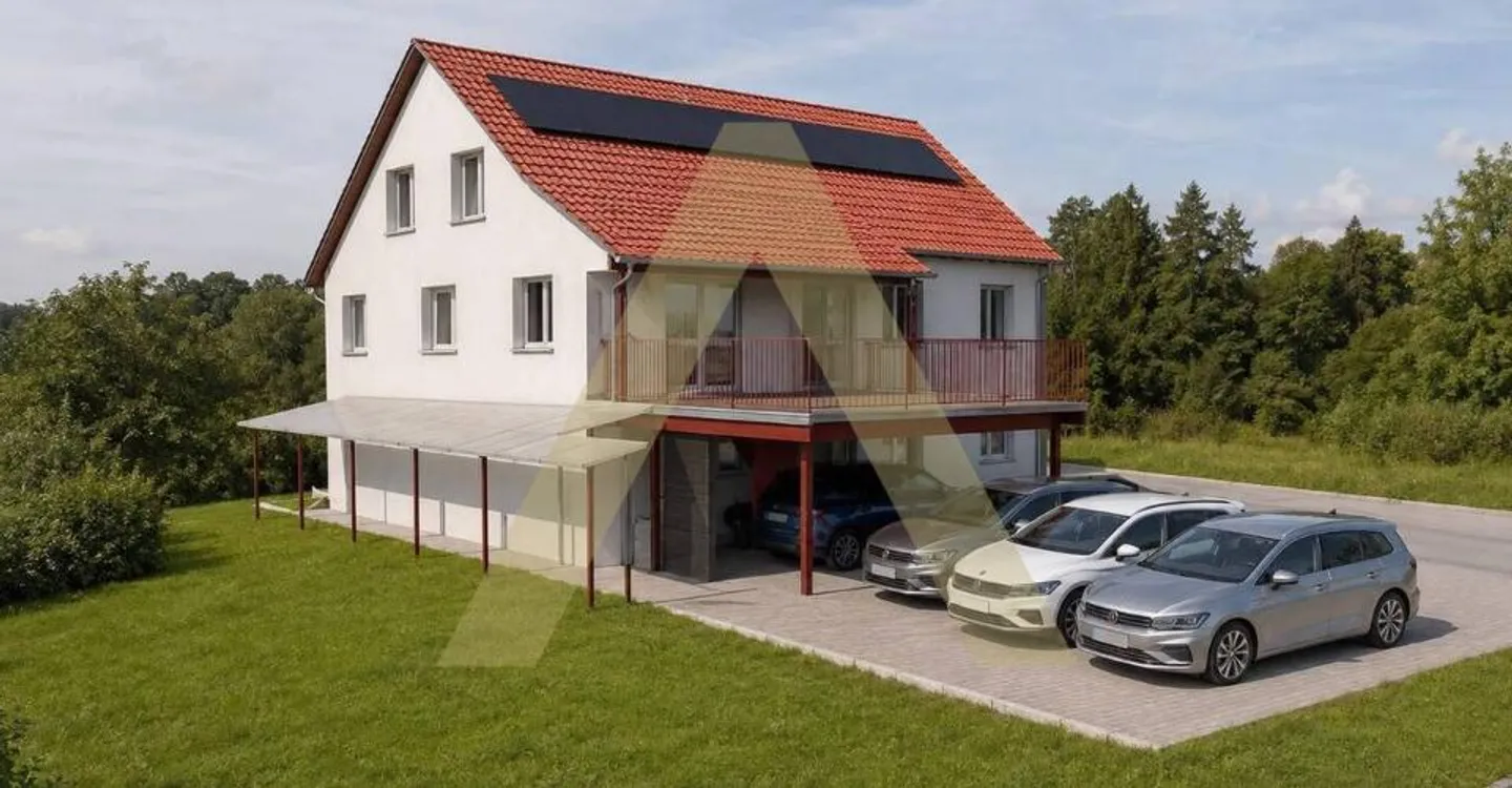 Zukünftige renovierte Wohnung mit schönem Garten 5 Minuten von Payerne - Foto 8 von 12