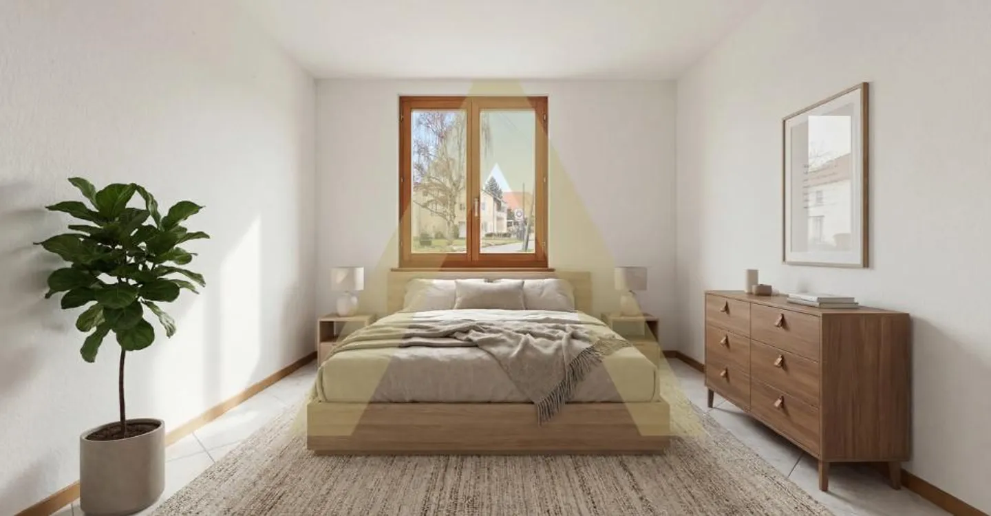 Zukünftige renovierte Wohnung mit schönem Garten 5 Minuten von Payerne - Foto 5 von 12