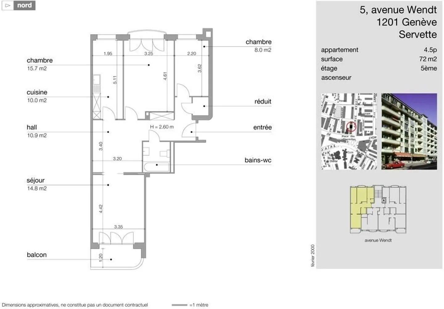Letzte Etage im Herzen von Charmilles - Foto 5 von 12