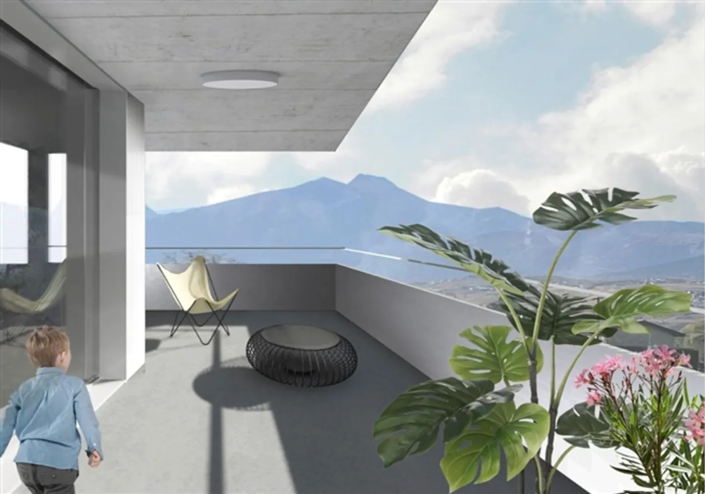 Appartamento 2.5 in un nuovo sviluppo di fronte al Golf Club di Sierre - Foto 1 di 5