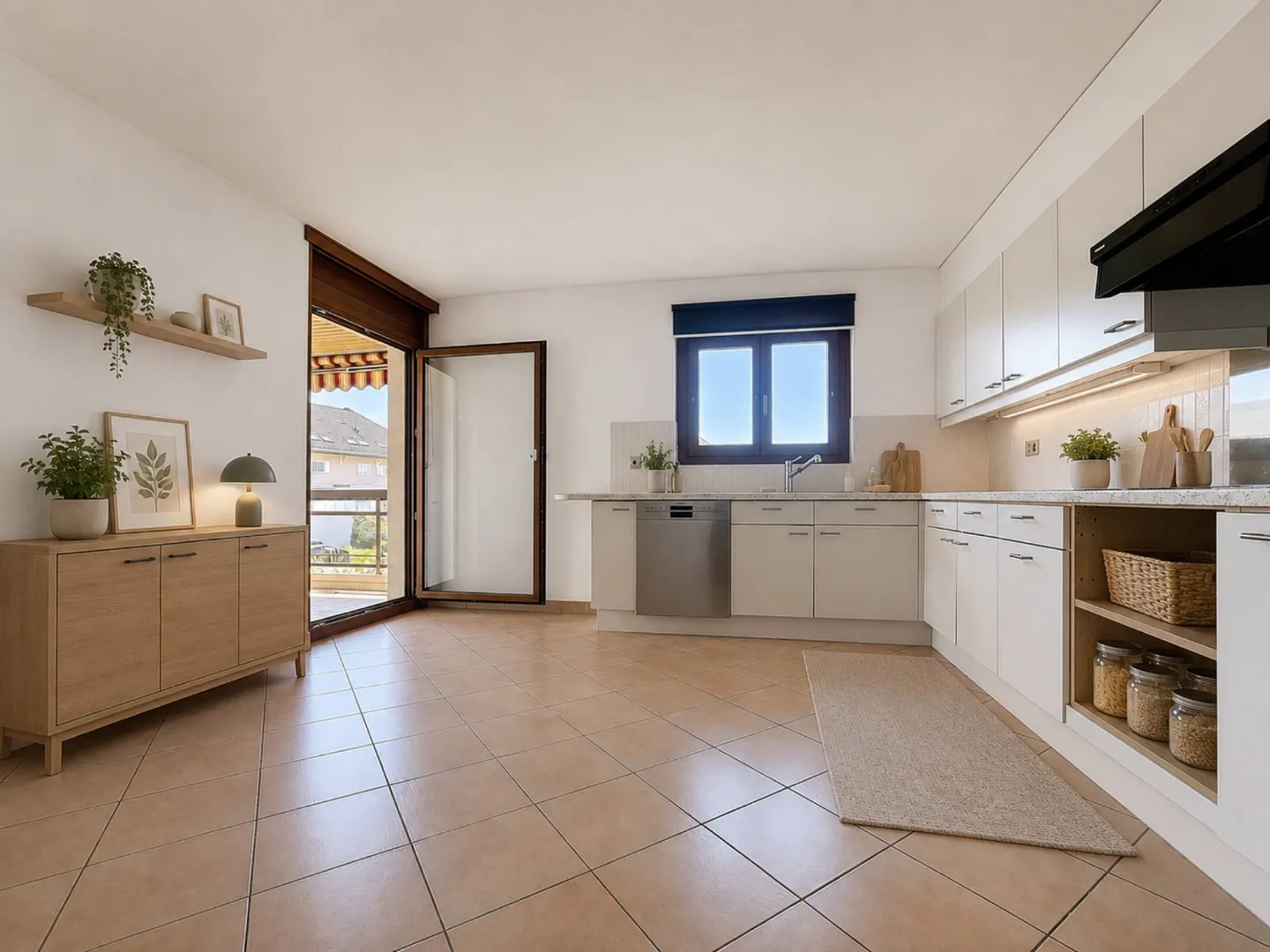 Elegante e luminoso appartamento di 4.5 locali con balcone ad angolo - Foto 3 di 12