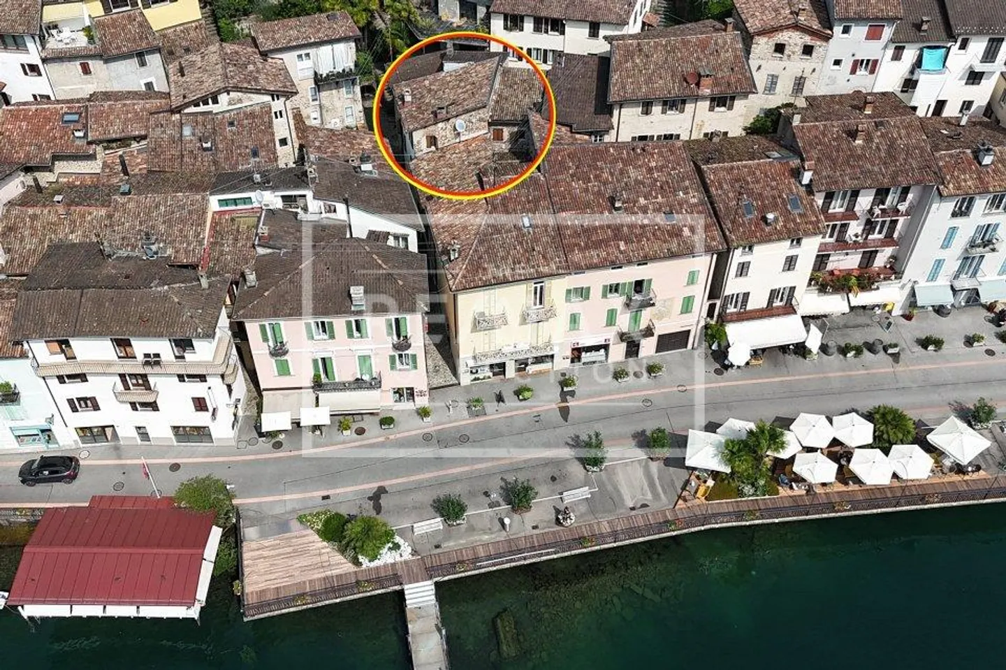 Charmantes Einfamilienhaus in Morcote - Foto 2 von 13