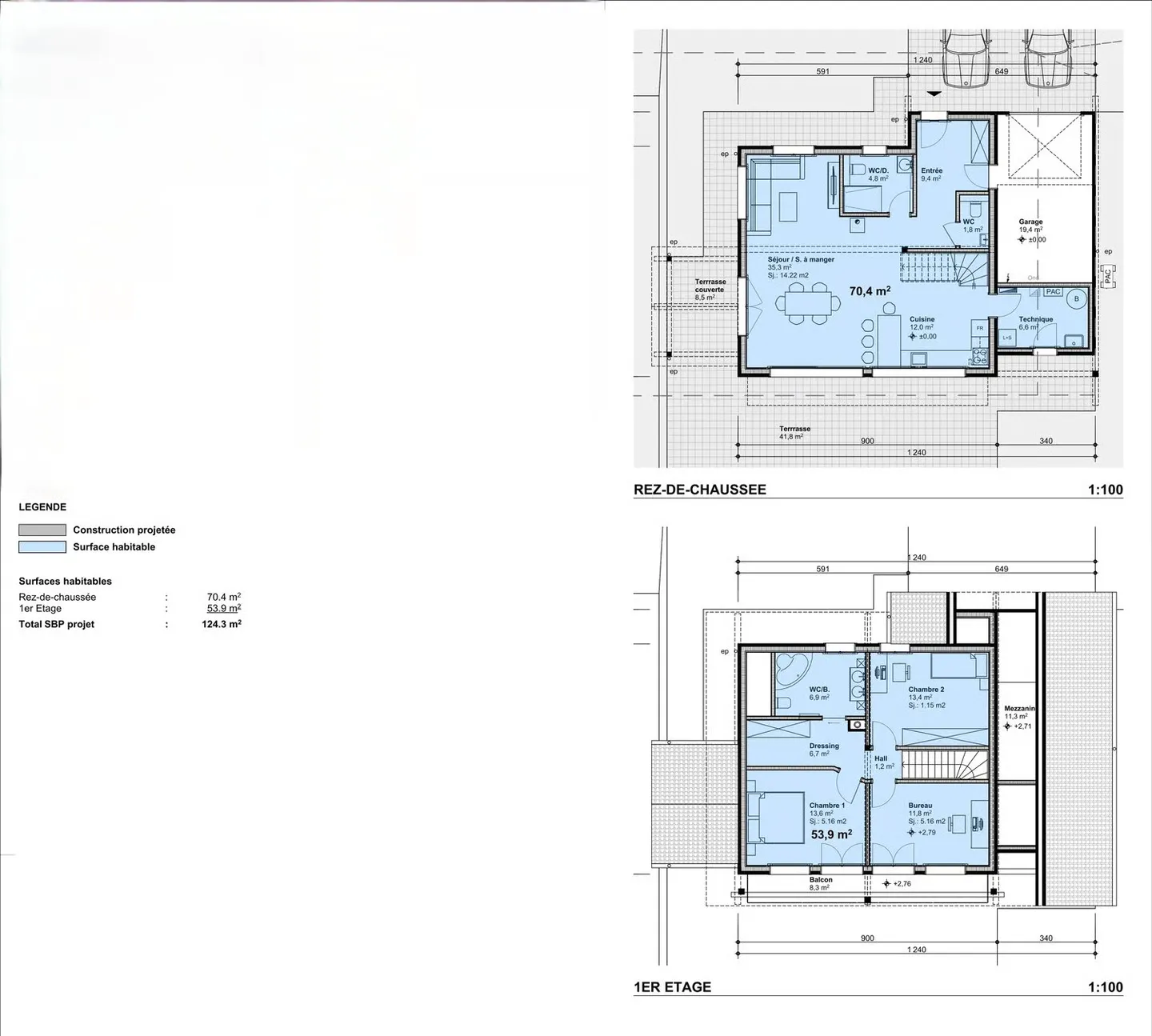 Maison individuelle moderne de 4.5 pièces à Saignelégier pour fin 2026/début 2027 - Foto 13 von 21