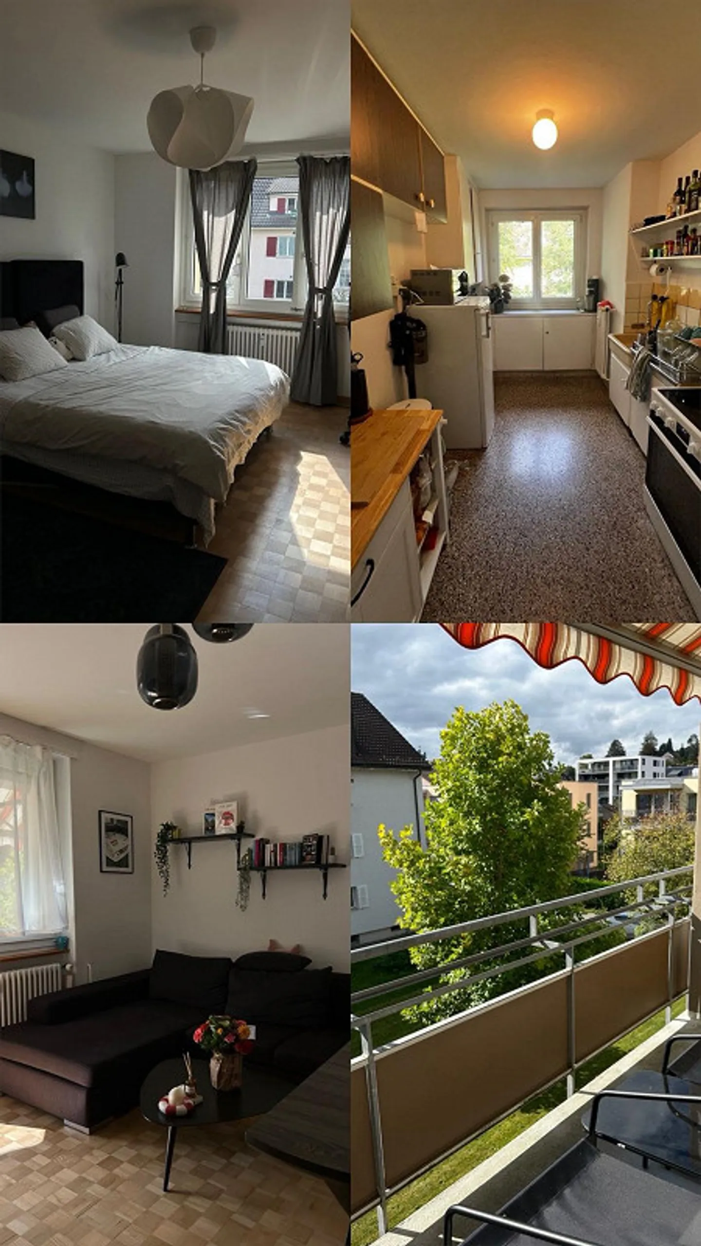 Appartamento arredato con 3 stanze e balcone in subaffitto (3 mesi) - Foto 1 di 11