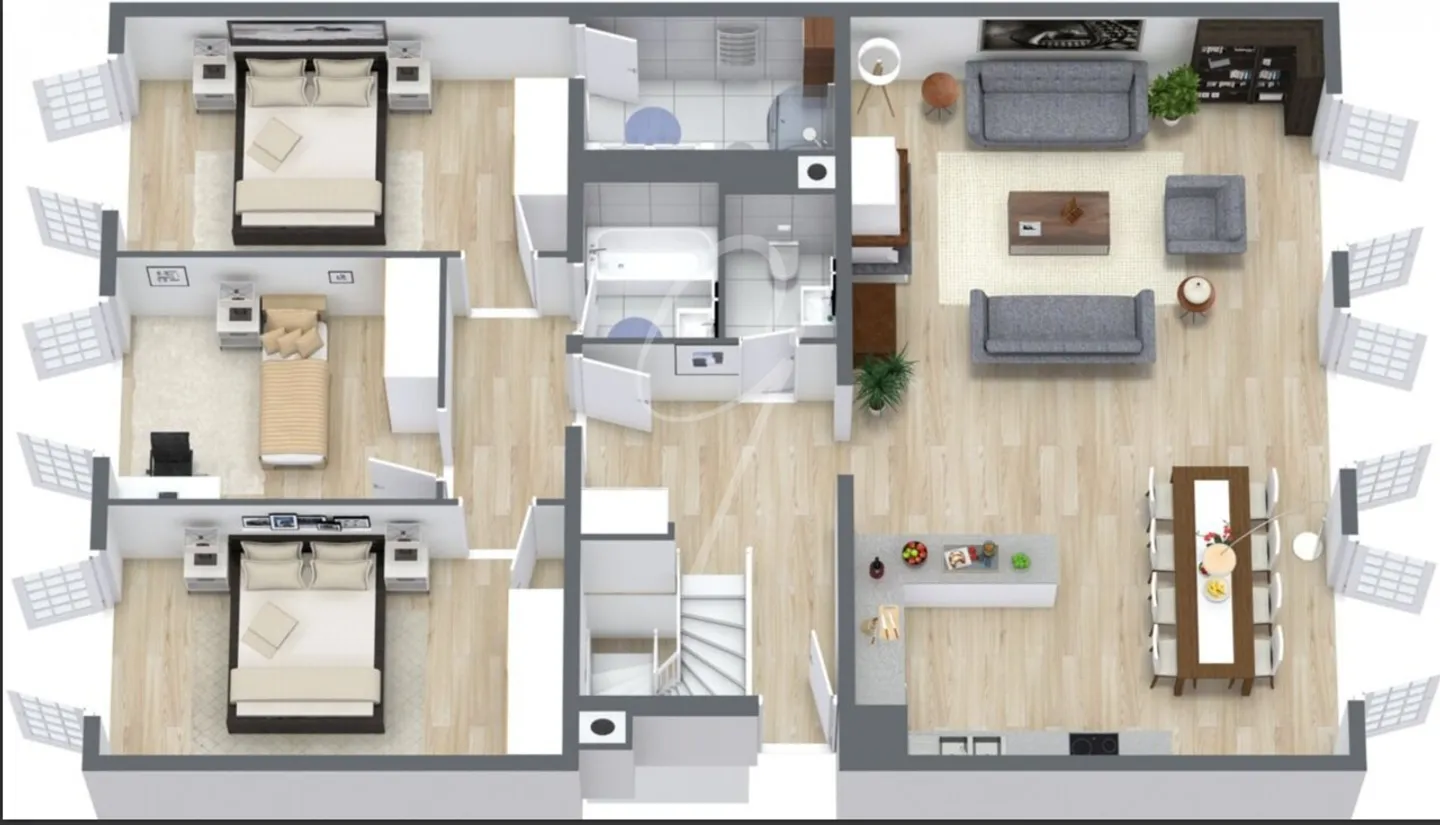 Appartamento 6 locali - Foto 8 di 9