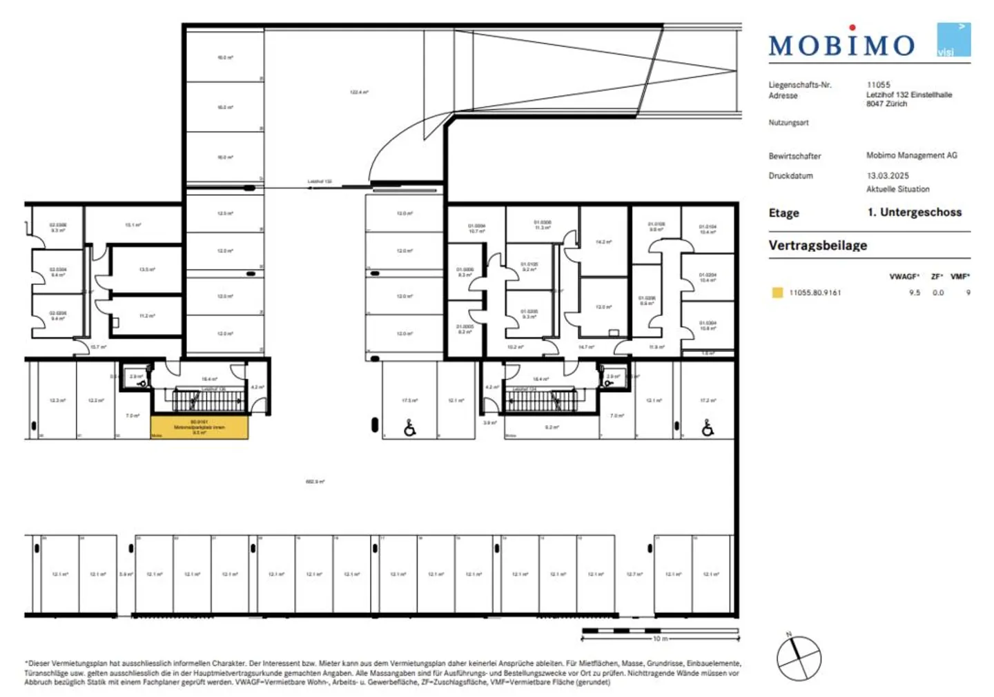 Posto moto nel Letzihof - Foto 2 di 2