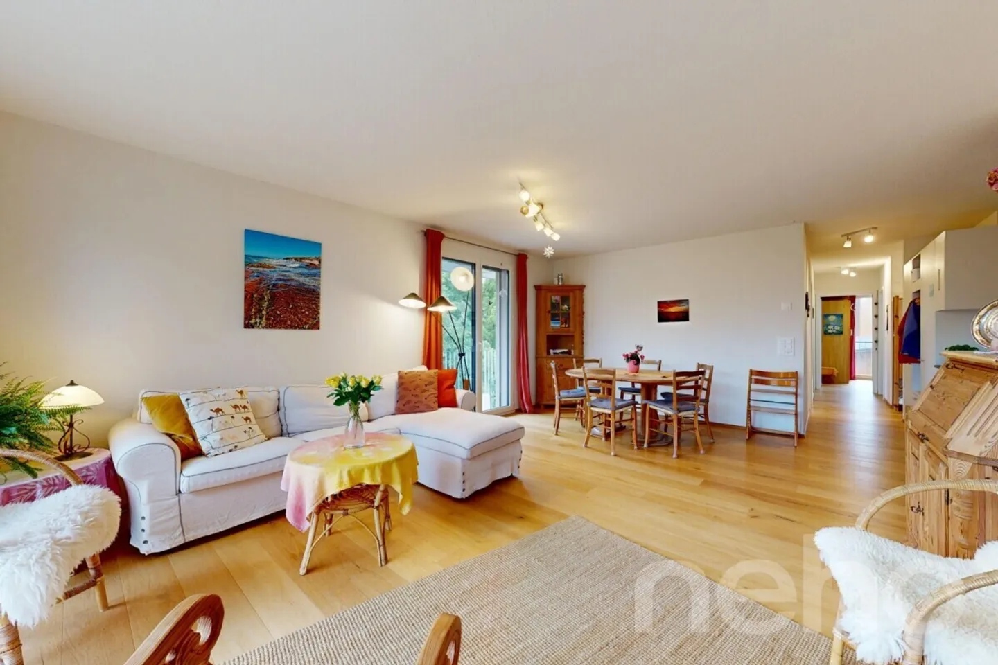 Moderne Wohnung mit Bergblick - Foto 3 von 12