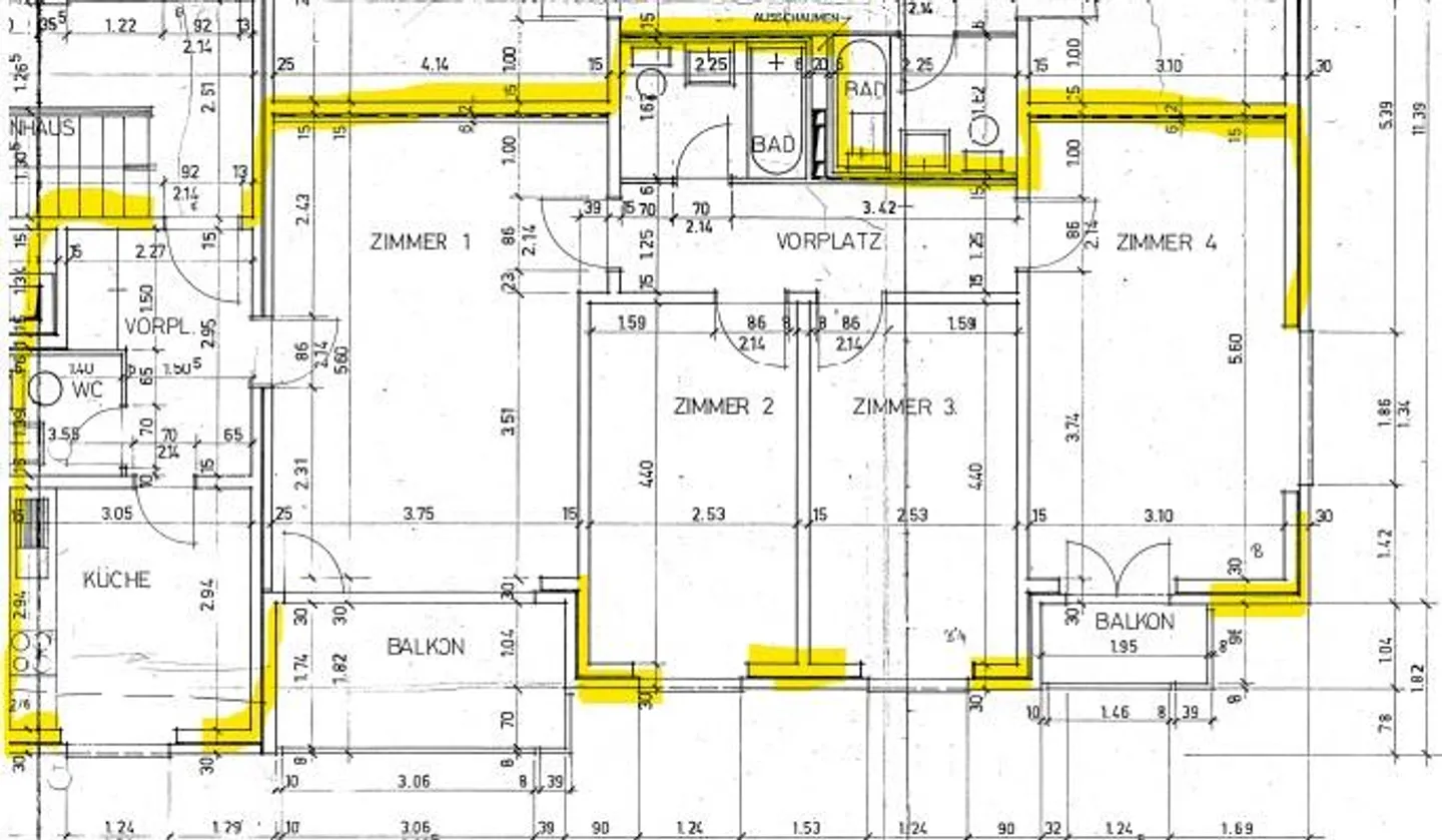 Appartamento familiare di 4 stanze nel quartiere di Hirzbrunnen - Foto 5 di 5