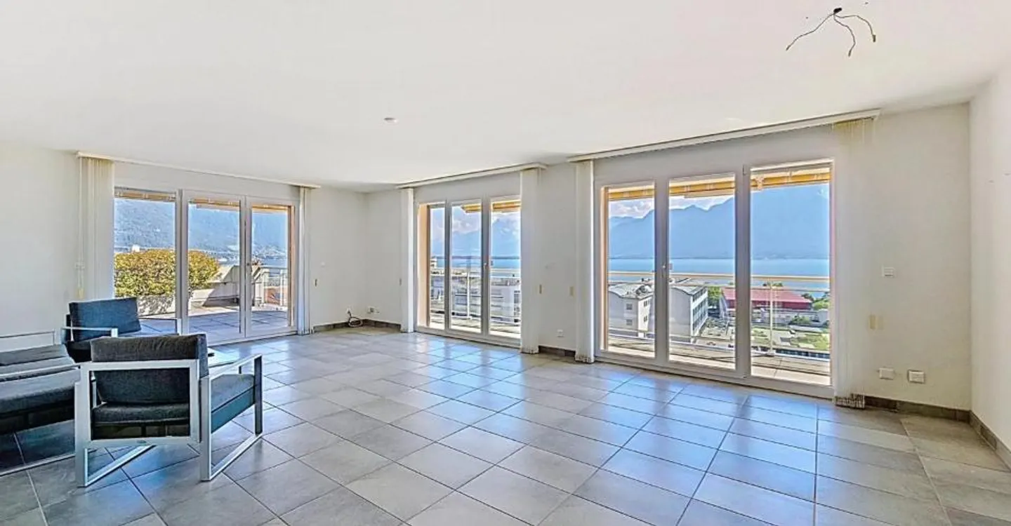 Wunderschöne 4-Zimmer-Penthouse mit großer Terrasse und Panoramablick - Foto 6 von 13