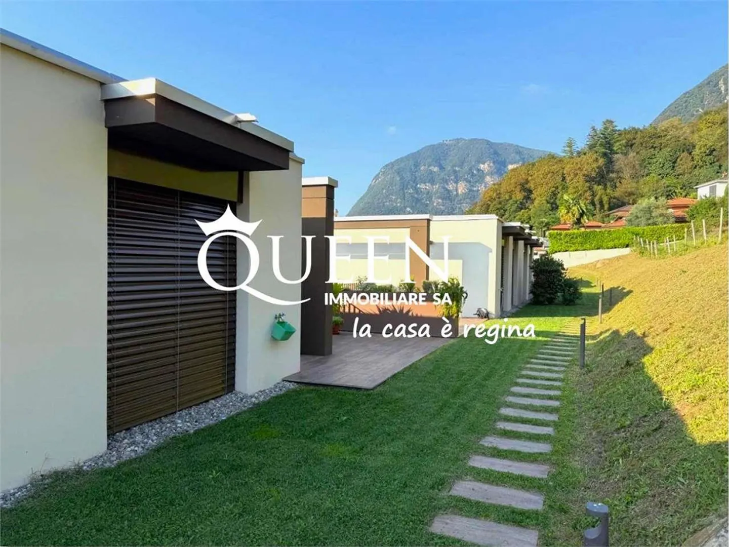 Rovio: raffinato attico 2.5 locali con terrazzo, giardino e vista lago - Foto 5 di 13