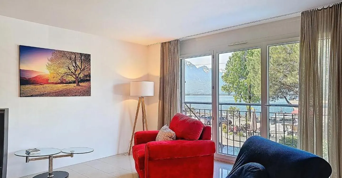 Bel appartamento di 4,5 locali nel centro di Montreux - Foto 4 di 12