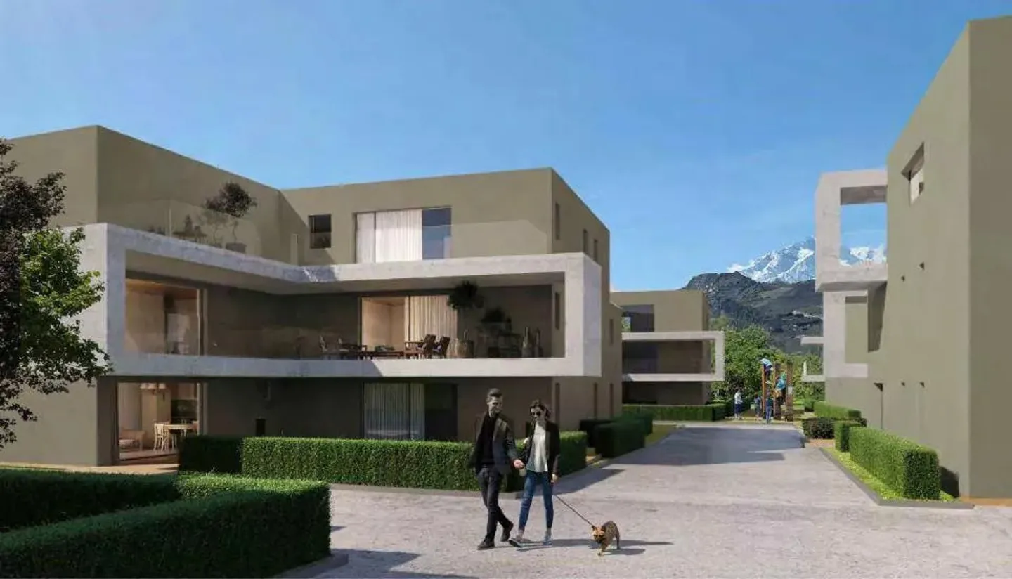 Appartement en rez de jardin de 3.5 pièces à Uvrier - Foto 5 von 8