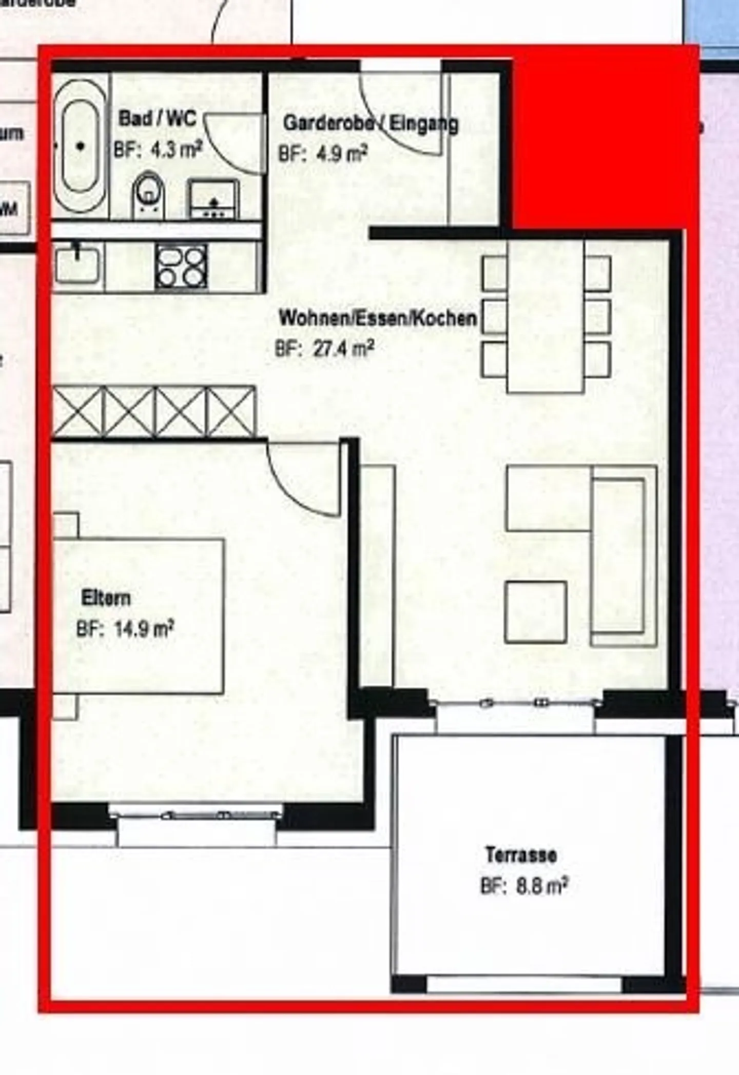 Appartement moderne 2.5 pièces avec balcon spacieux - Photo 13 sur 13