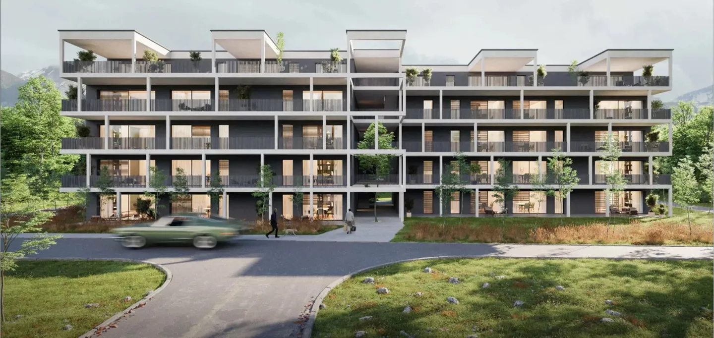 Appartement neuf de 3,5 pièces au 1? étage - Photo 2 sur 5