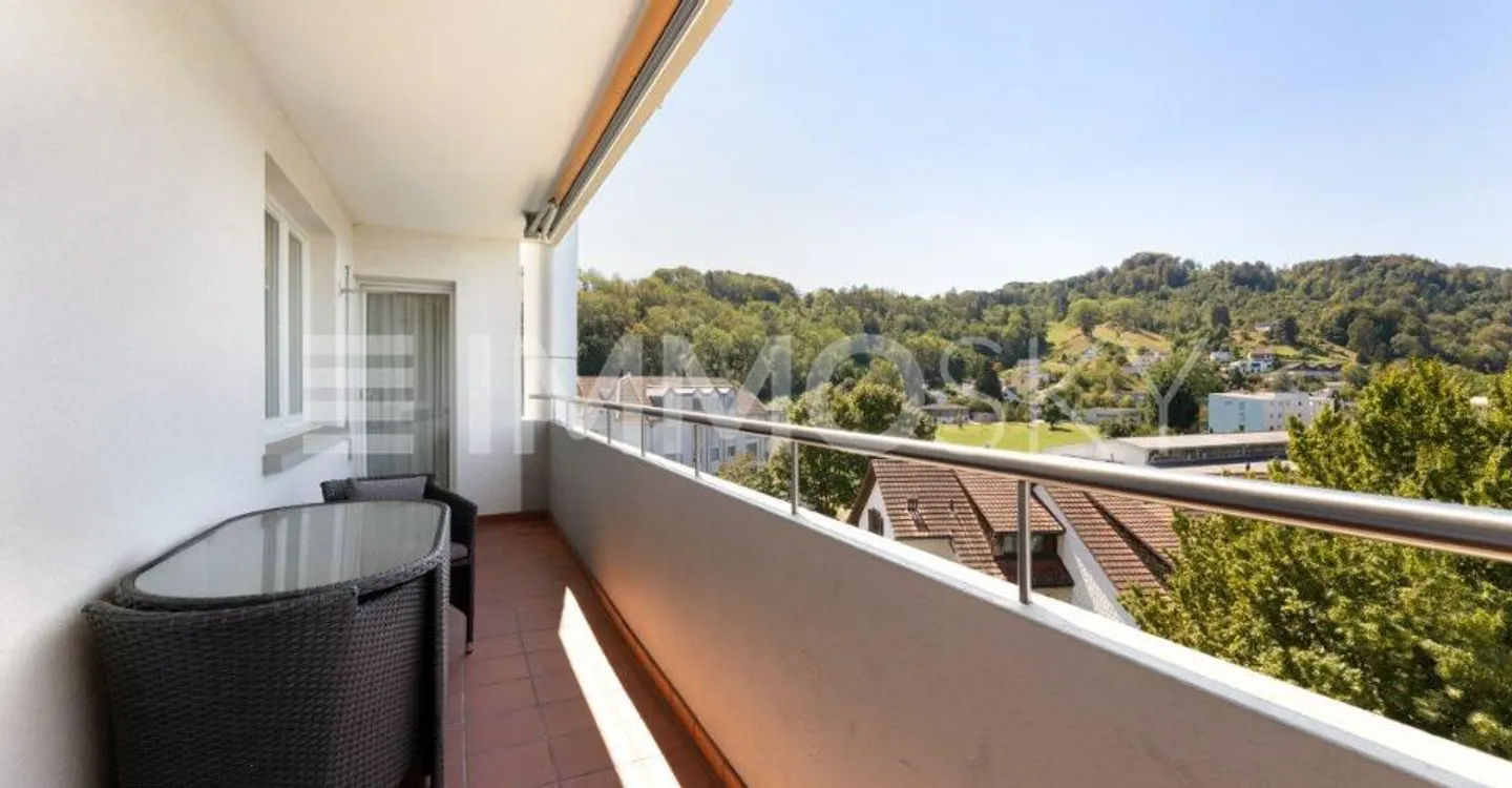 Komfortables Apartment mit Aussicht - Foto 4 von 5