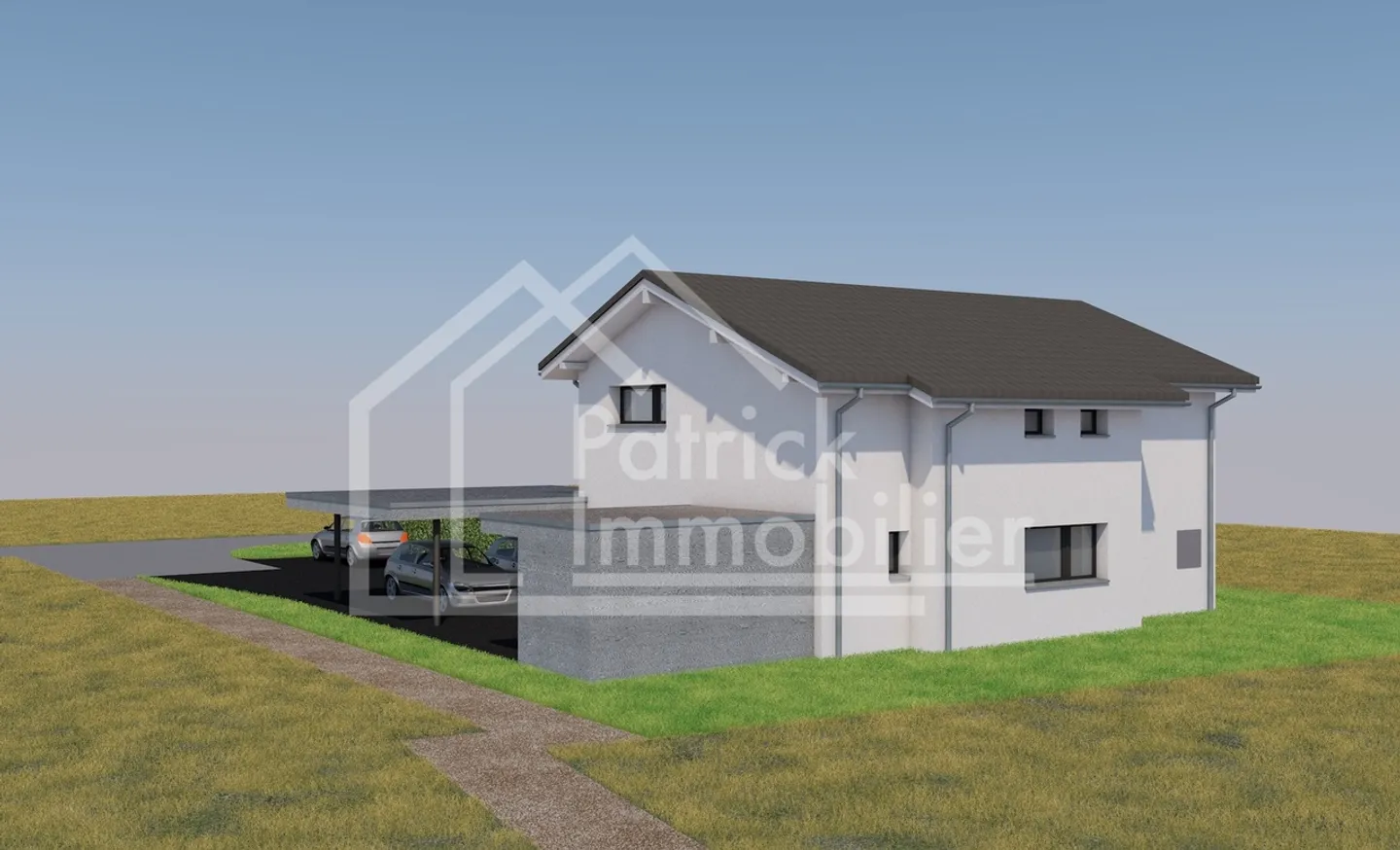 Projekt einer individuellen Villa mit 6,5 Zimmern auf einem Grundstück von 1.700 m2 - Foto 2 von 6
