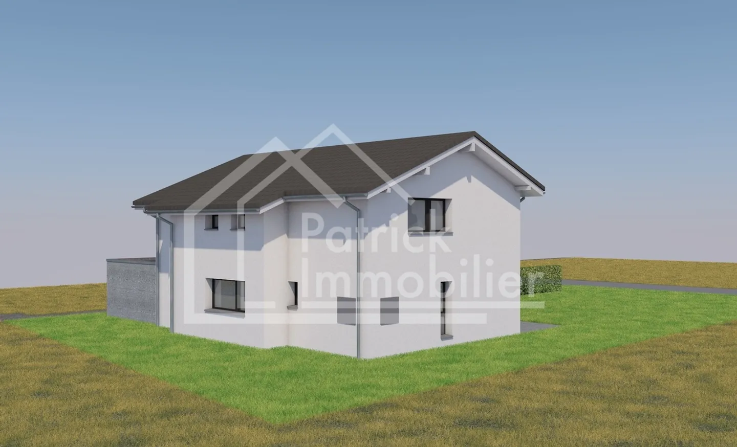Projekt einer individuellen Villa mit 6,5 Zimmern auf einem Grundstück von 1.700 m2 - Foto 3 von 6