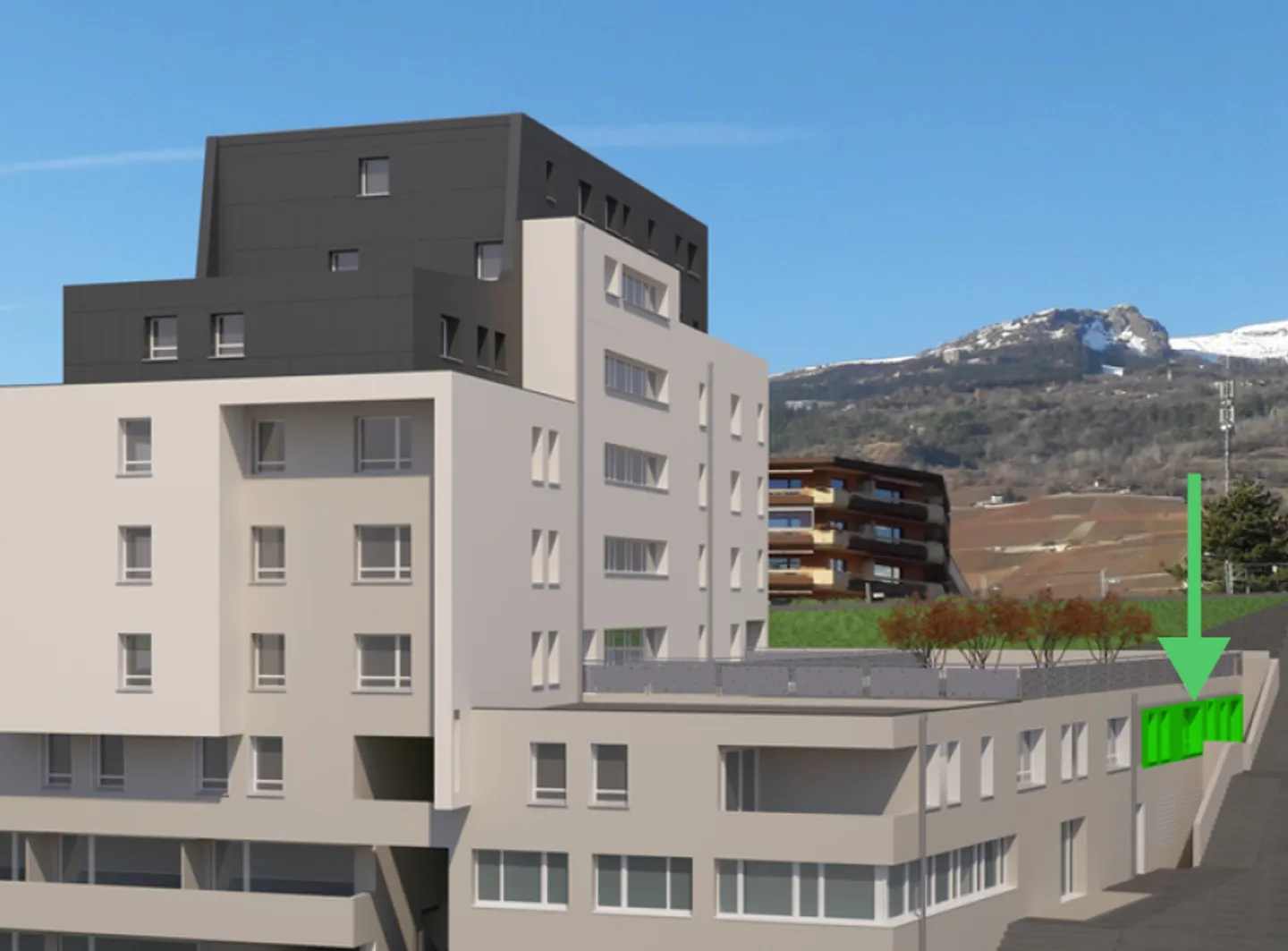 Spazio commerciale a Sierre - Foto 8 di 8