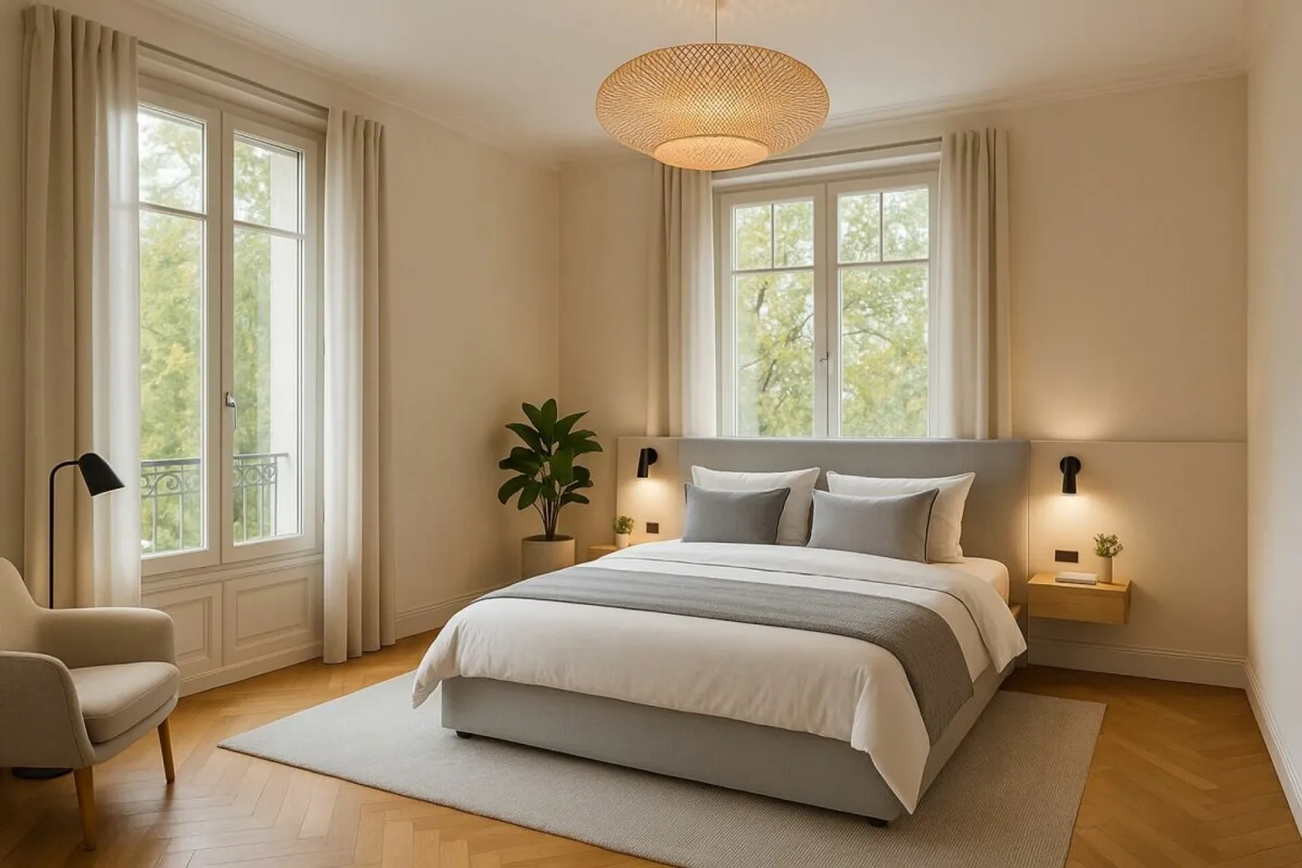 Appartement d'exception de 170 m2 à Pully avec vue panoramique - Photo 4 sur 12