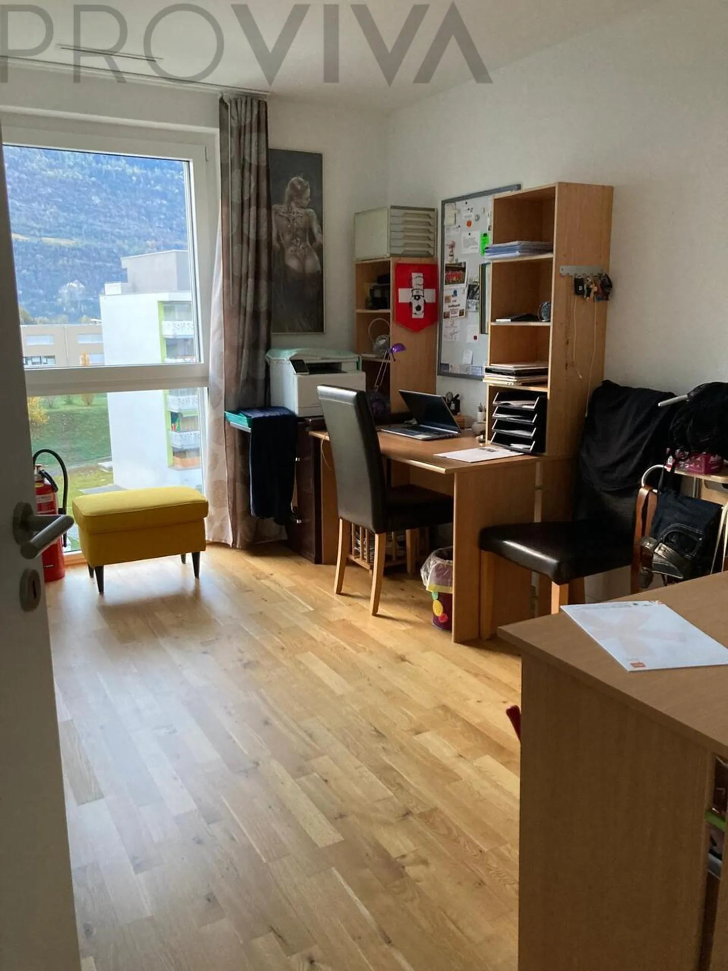 Bright 5.5-room apartment with winter garden & underground garage in Sierre - Photo 5 of 6