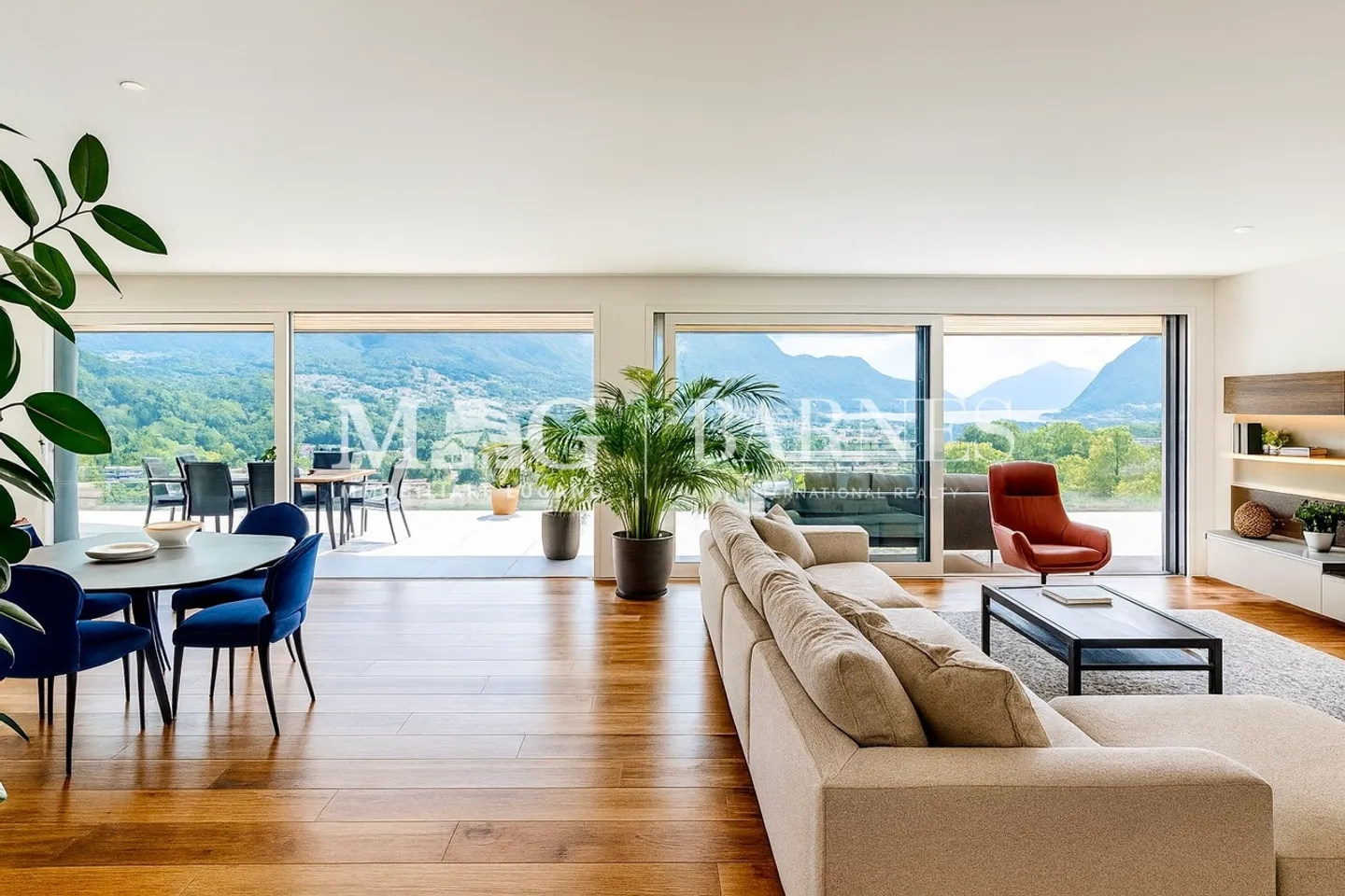 Lugano, Canobbio : Penthouse moderne avec vue sur le lac et grande terrasse - Photo 1 sur 17