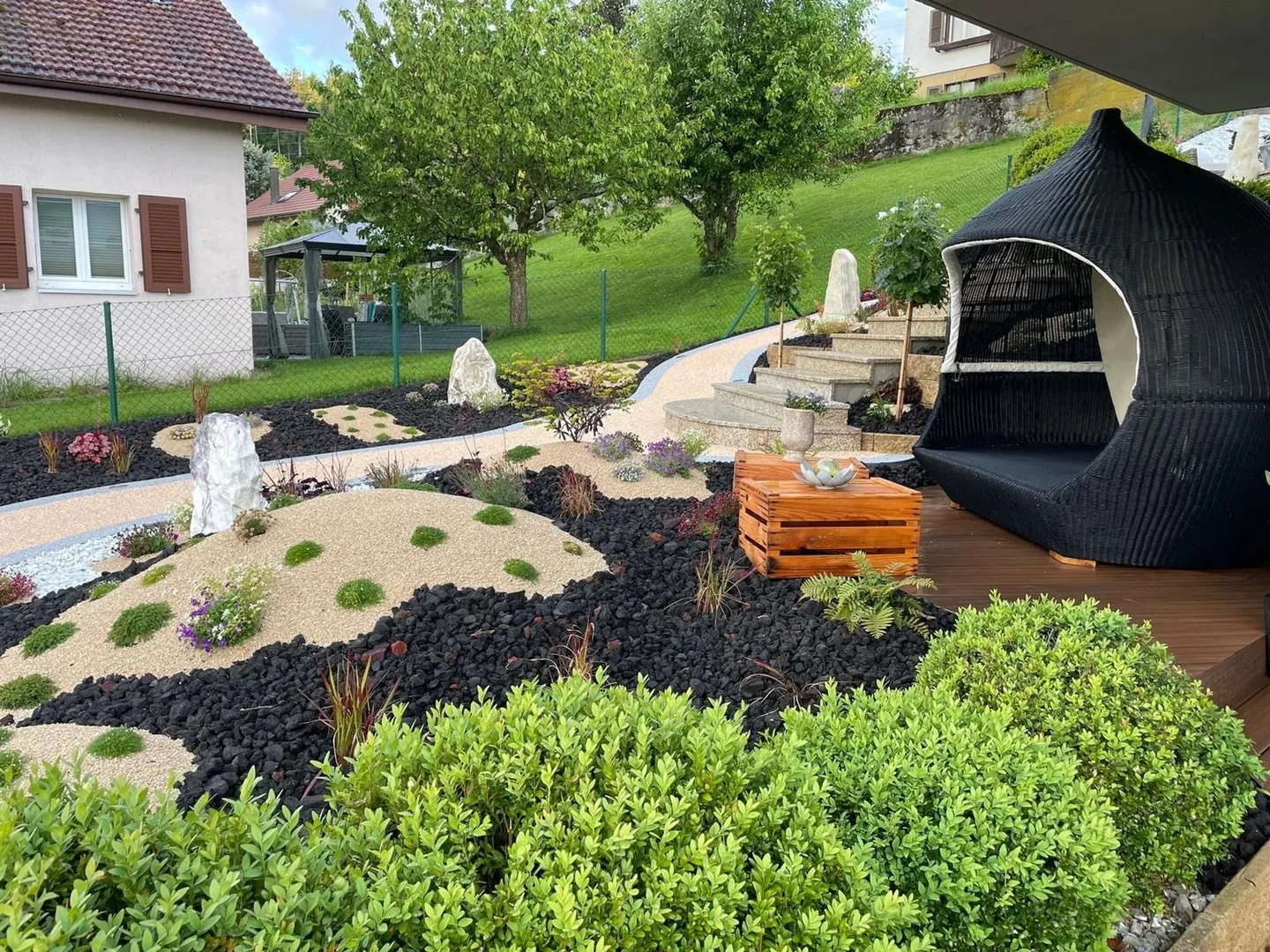 Magnifique villa moderne de 5,5 pièces avec grand jardin – Courtepin - Foto 15 von 16