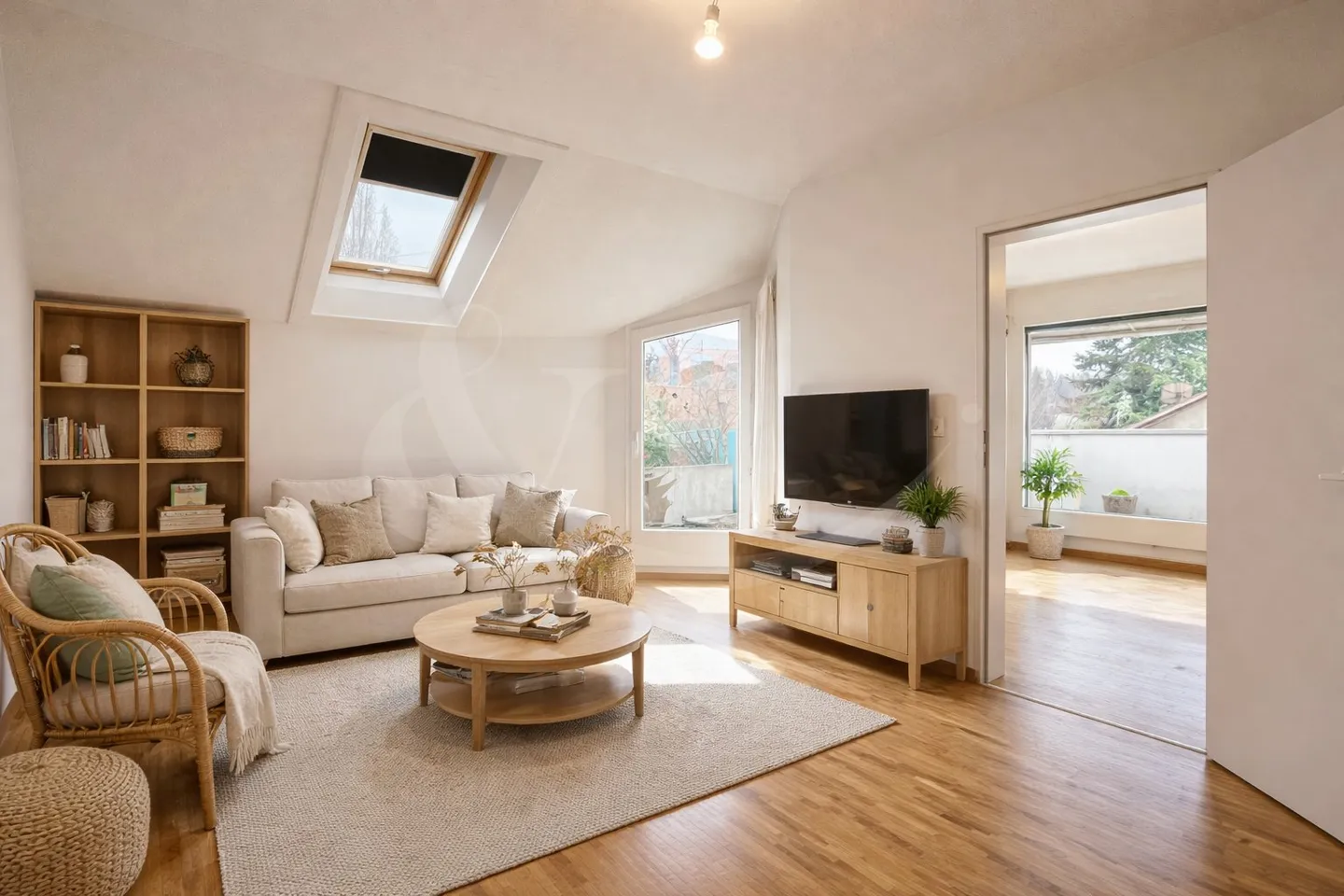 Exklusives Dachgeschoss, das die gesamte Etage einnimmt, mit großer Terrasse im Herzen von Perly - Foto 7 von 13