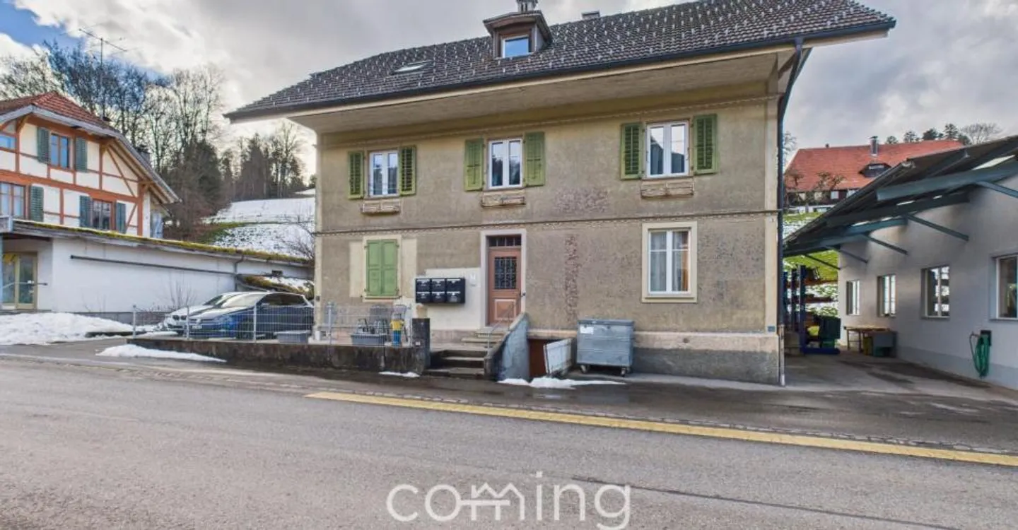 Appartement meublé 2 pièces à Wyssachen, calme et ensoleillé - Photo 1 sur 8