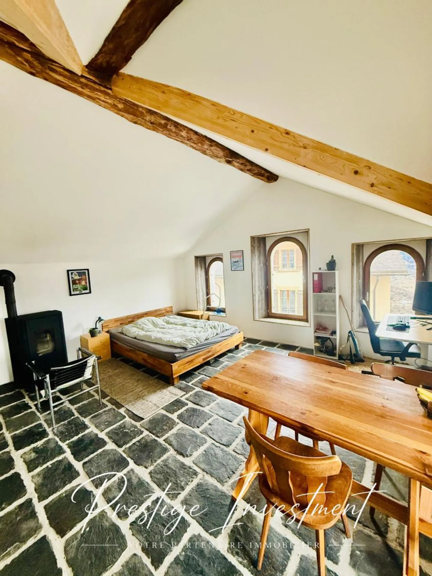 STUDIO CHARMANT PER AFFITTO - 52 M2, MASE! (MONT-NOBLE) - Foto 6 di 10