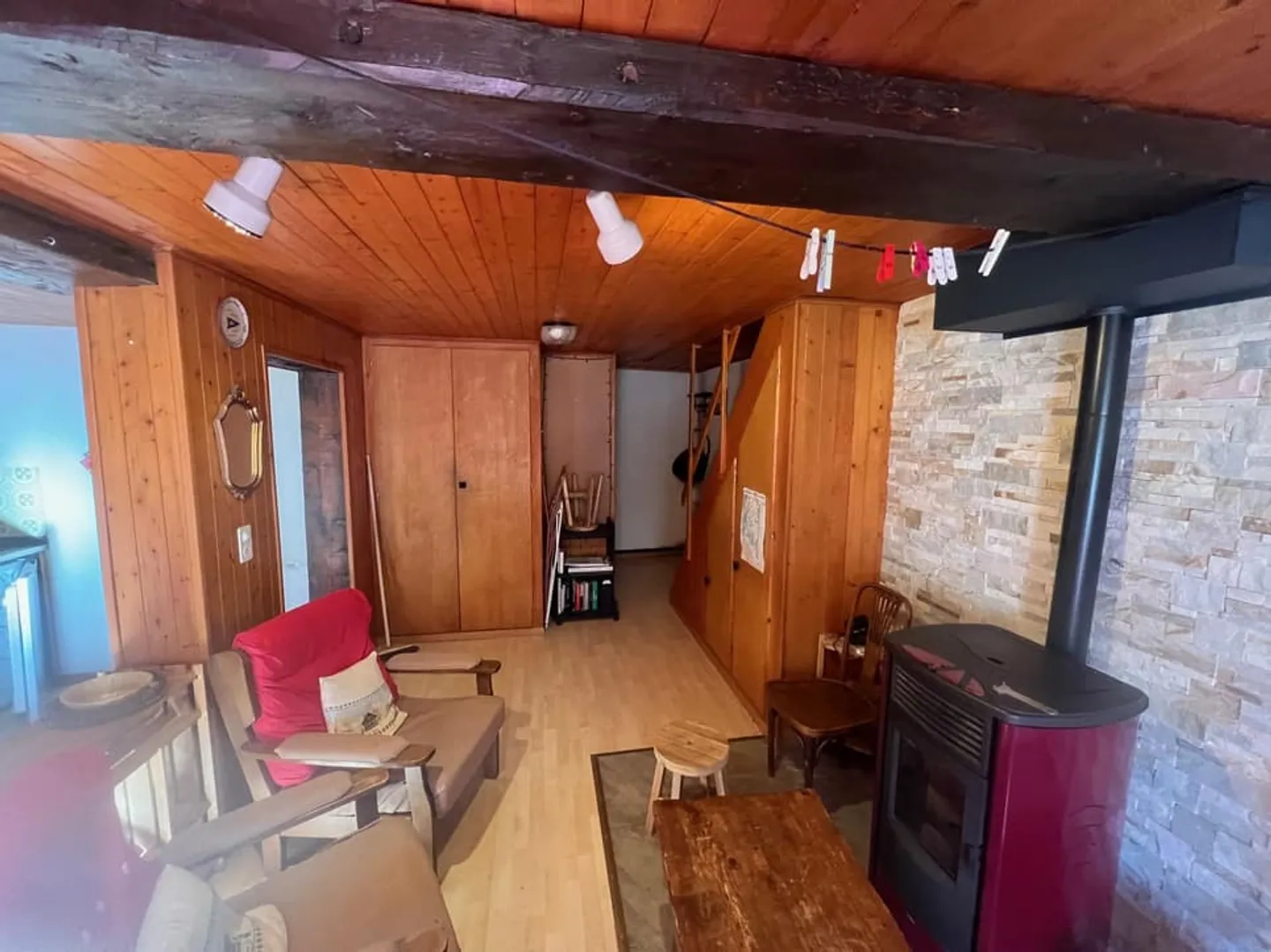 In vendita a Tzoumaz chalet a schiera di 4 stanze in zona tranquilla - Foto 4 di 13