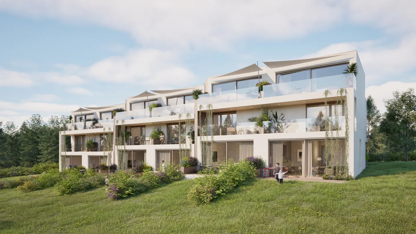 Wohnprojekt mit sechs Villen in Versoix - Foto 1 von 6