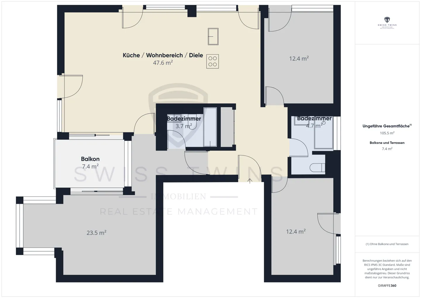 Appartamento esclusivo di 4,5 locali con 137 m² - Foto 16 di 16