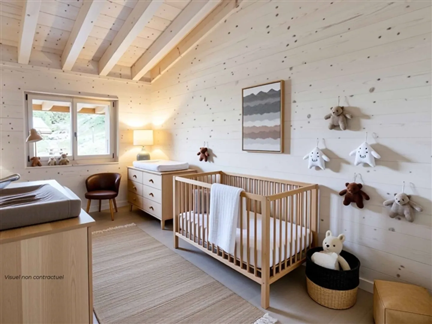 Projet - Nouveau Chalet en Pin Suisse (A) avec Permis de Construire - Photo 6 sur 9