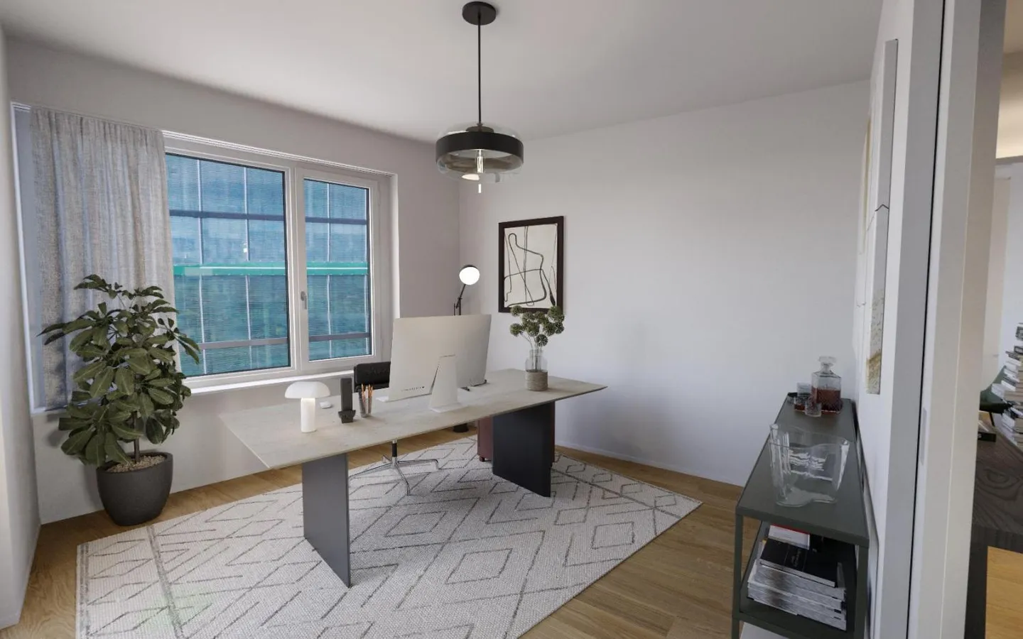 Moderne 3.5 Zimmerwohnung direkt am Bahnhof Horgen Oberdorf - Foto 6 di 7