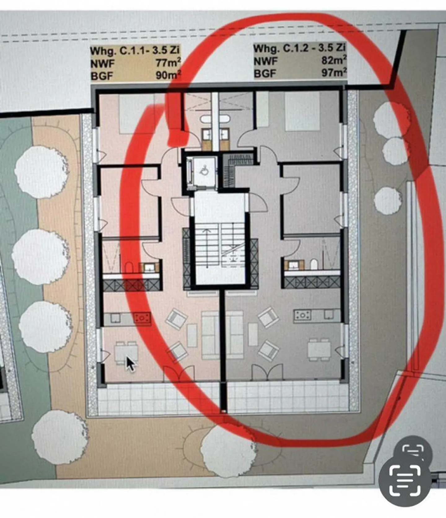 Appartamento giardino 3.5 locali soleggiato a Tomils (GR) – Nuova costruzione 2025, moderno - Foto 13 di 13