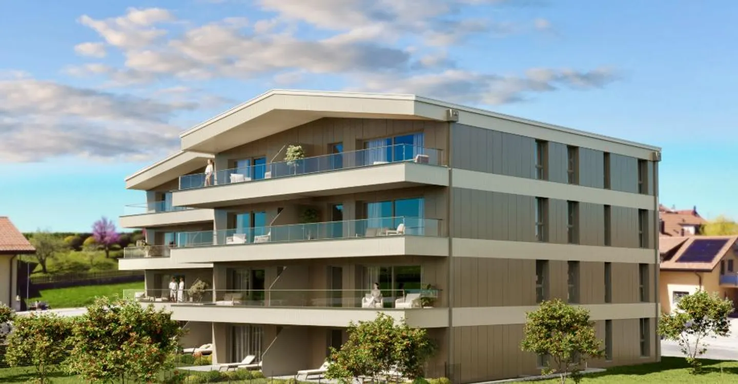 NOUVEAU l Lot 13 Attique - Résidence PPE "Fouârdze" à Remaufens - Foto 2 di 9