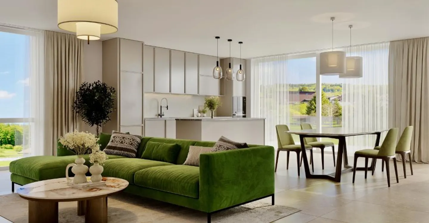 NOUVEAU l Lot 13 Attique - Résidence PPE "Fouârdze" à Remaufens - Foto 3 di 9