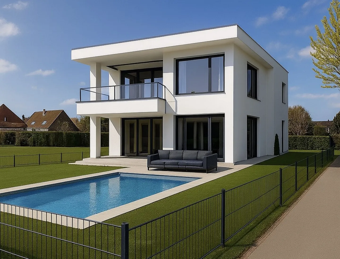 Newly Built 7.5 Room Single-Family House with Pool - Photo 1 of 1