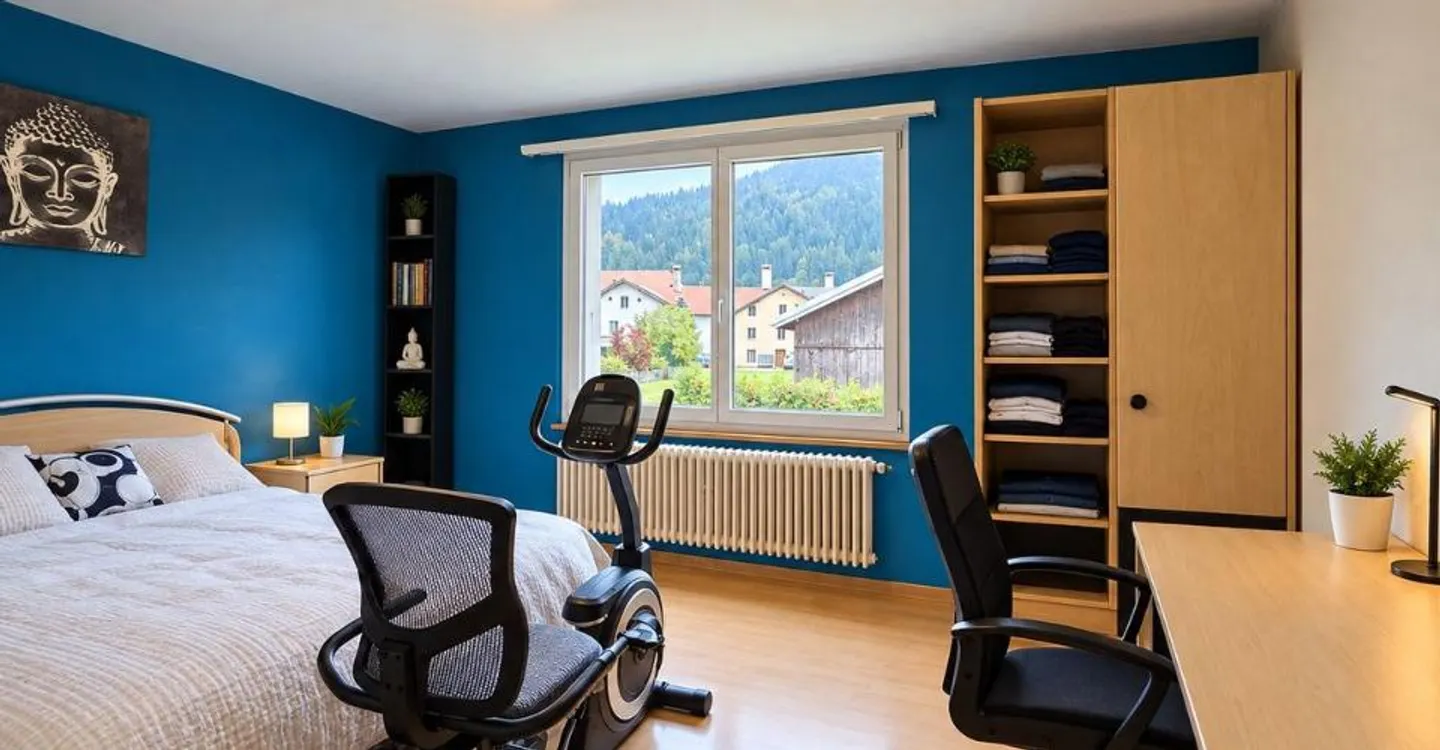 Sonnendurchflutete individuelle Villa mit großem Garten und zwei privaten Garagen - Foto 9 von 12