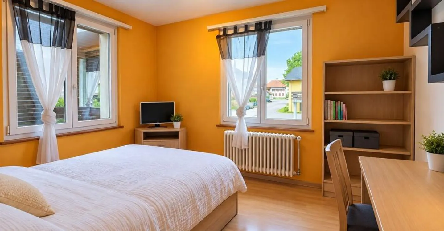 Sonnendurchflutete individuelle Villa mit großem Garten und zwei privaten Garagen - Foto 10 von 12