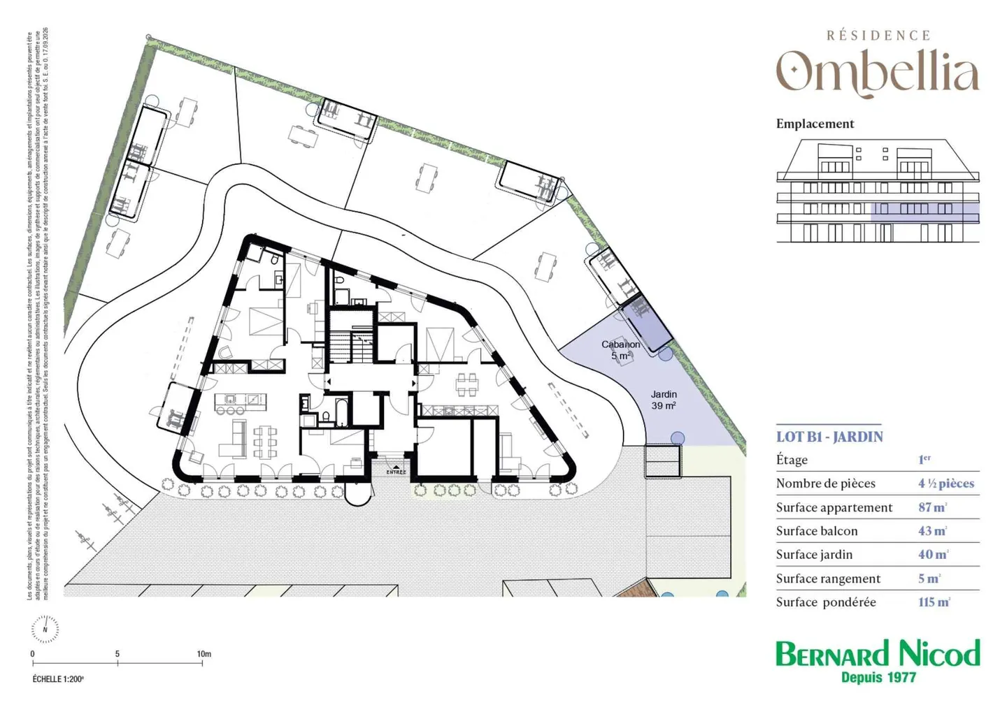 NEW 4.5-room apartment on the 1st floor with spacious balcony and private garden - Photo 3 of 7