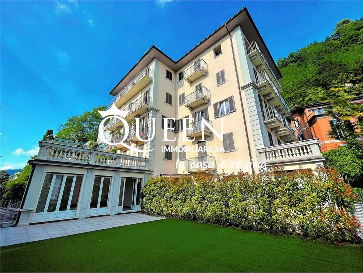 Lugano-Cassarate: 4.5 room apartment, 250 sqm, porch, garden - Photo 1 of 13